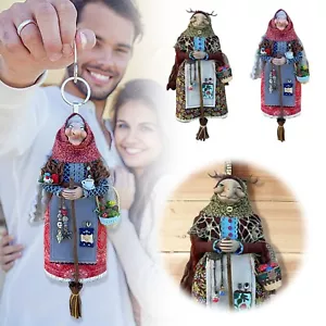 Kitchen Witch Doll,Vintage Cooking Doll, Festive Handmade Decor, Good Luck Charm - Picture 1 of 20