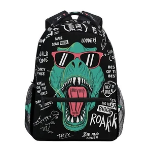 ALAZA Cool T Rex Dinosaur Funny Large Backpack Personalized Laptop iPad Table... - Picture 1 of 7