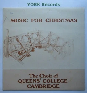 MUSIC FOR CHRISTMAS - Queen's College Cambridge - Ex LP Record Theatre OCR 8817 - Picture 1 of 1