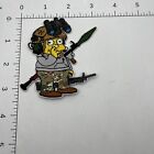 The Simpsons ralph wiggins army military bart Embroidered Patch #847