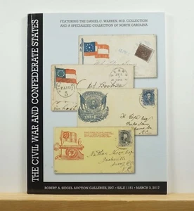 Daniel C Warren Collection - Civil War and Confederate States Stamps N Carolina - Picture 1 of 5