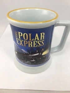 The Polar Express BELIEVE 3D Raised Ceramic Hot Chocolate Coffee Tea Mug Cup - Picture 1 of 6