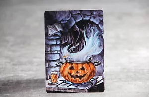 Dark Halloween Ritual | Satirical Altered Art MTG - Picture 1 of 3