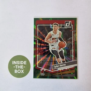 Herro Panini 2023 24 Donruss Tyler Heat Holo Green Laser - Picture 1 of 1