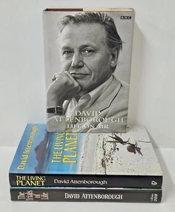 Life On Air / The Living Planet & The Trials of Life by David Attenborough HC - Picture 1 of 21