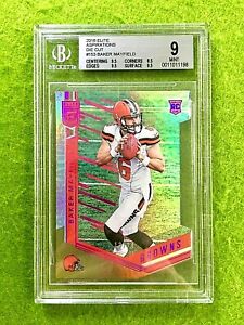 Baker Mayfield PRIZM #/24 ROOKIE CARD GRADED 9 BGS 9.5 x3 RC 2018  MAKE AN OFFER