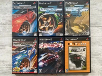 SONY PS2 Need For Speed Underground 1  2 Sha Do & J & Carbon & Pro Street - Image 1 of 4