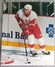 Detroit Redwings Great Nicklas Lidstrom Autographed 16 X 20 Hockey Photo 