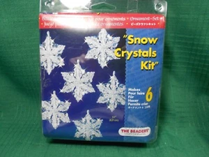 Beadery   Ornament Kit-Snow Crystals    Makes 6 - Picture 1 of 3