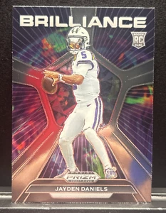 2024 Panini Prizm Draft Picks - #BR-JD - Jayden Daniels - "Brilliance" RC Rookie - Picture 1 of 6