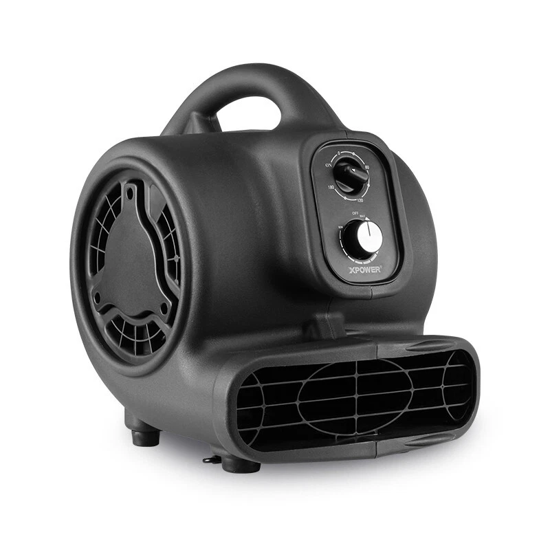 XPower P-250DT Air Mover Fan Dryer Blower Timer Slipper-Getriebe mit Gelperlen - Bild 1 von 4