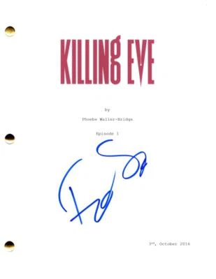 Fiona Shaw Signed Autograph Killing Eve Full Pilot Script Screenplay - Carolyn - Image 1 of 2