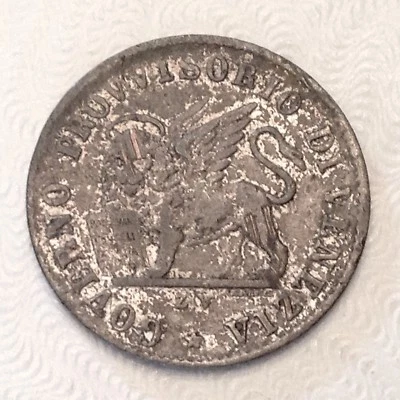  - Italy 1848 Venice 15 Centesimi - Provisional Government - sale priced  - Image 1 of 4