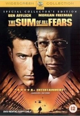 The Sum of All Fears DVD (2003) Ben Affleck, Robinson (DIR) cert 12 Great Value - Image 1 of 2