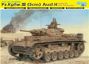 DRAGON 1/35 6642 Sd.Kfz.141 Pz.Kpfw.III (5 cm) Ausf.H, producción tardía - Imagen 1 de 1