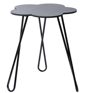 Blumentisch schwarz oder weiß neu 13,38 Zoll x 12 Zoll x 15,94 Zoll - Bild 1 von 5