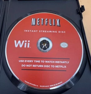 Original Netflix Instant Streaming Disc (Nintendo Wii) Game Disc Only - Picture 1 of 2