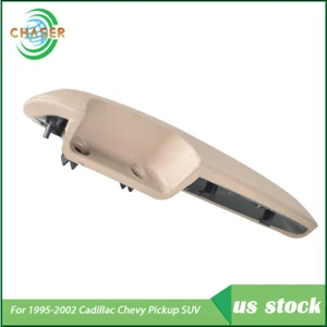 Tan Armrest Pull Cover Front Driver for 95-02 Cadillac Chevy Pickup SUV Truck - Picture 1 of 10