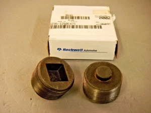 Enchufe de drenaje magnético Rockwell 1250C471 Mack 82351250C471 Meritor SUDD SFDD 4640 - Imagen 1 de 6