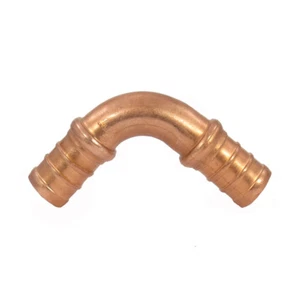 (25) 1/2" x 1/2" PEX Elbows - Copper Crimp Fitting USA 642X2 Sioux Chief - Picture 1 of 3