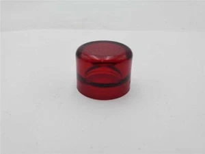 GE Red Plastic Pushbutton Lens - Picture 1 of 3