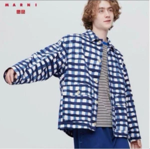 【NEW】UNIQLO MARNI Oversized Utility Jacket mens size S or M free shipping JAPAN - Picture 1 of 20
