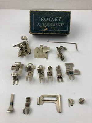 Greist Domestic Sewing Machine Stitch Ruffler Attachments Parts Accessories Lot - Image 1 of 4