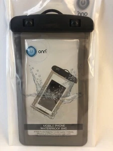 NUEVO -Bolsa Impermeable para Teléfono Móvil TOTALMENTE SUMERGIBLE IPX8 Protección Onn Brand - Imagen 1 de 2