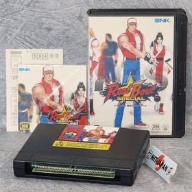REAL BOUT FATAL FURY SPECIAL NEO GEO AES SNK  FREE SHIPPING JAPAN Ref 1428