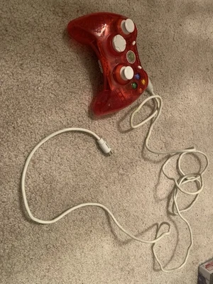 Xbox 360 E Controller - Rock Candy Wired Controller Pink Translucent - Image 1 of 4