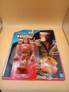 VINTAGE WWF HASBRO SUPERFLY JIMMY SNUKA FIGURE 1991 With Bubble And card - Picture 1 of 10