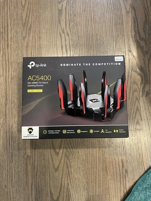 TP-Link Archer C5400X AC5400 MU-MIMO Tri-Band Gaming Router - Image 1 of 4