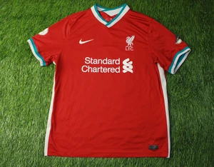 LIVERPOOL VIRGIL VAN RYAN 2020-2021 FOOTBALL MEN SHIRT JERSEY HOME NIKE SIZE XL - Picture 1 of 14
