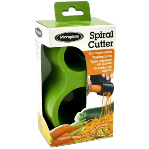 Cortador de verduras en espiral de cocina microplano cortador de verduras cinta/corte de fideos - NUEVO Foto 1 de 4