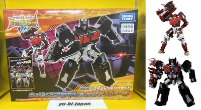 Transformers Wild King WKS-03 Nemesis Prime & Lavamulator Wild Docking Set - Image 1 of 4