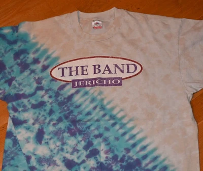 *1993 THE BAND* Camiseta de colección rara gira de conciertos tie-dye (XL) años 80 90 Bob Dylan Foto 1 de 4