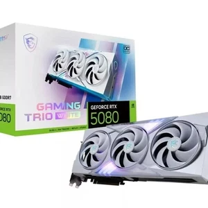 MSI GeForce RTX 5080 16G GAMING TRIO WHITE GDDR7 Graphics Card - Afbeelding 1 van 1