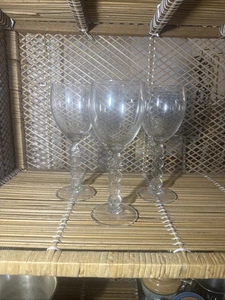 Set 3 calici vintage in vetro NOEL di Luminarc con scatola - Foto 1 di 6