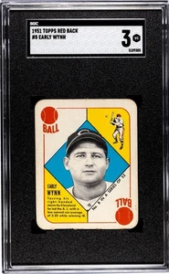 1951 Topps Early Wynn #8 SGC 3 GC547 - Picture 1 of 2