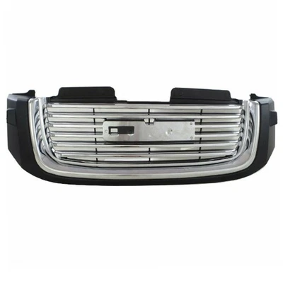 For 2002-2009 Envoy Front Grills Black Shell, Chrome Insert Plastic 19152499 Q Foto 1 de 4