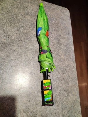 Rare Vintage Teenage Mutant Ninja Turtles TMNT Kids Umbrella  - Image 1 of 4