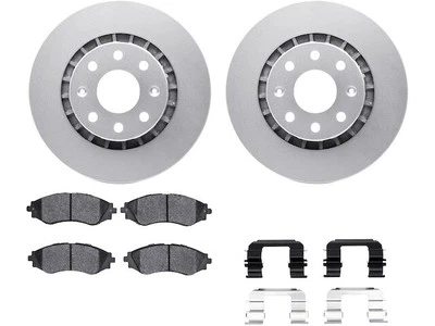 Kit de pastillas de freno y rotor Dynamic Friction 88612RSDH para Chevrolet Aveo 2004-2011 Foto 1 de 2