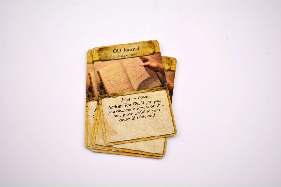 Piezas de pieza Eldrich Horror Mountains of Madness - activo único - diario antiguo Foto 1 de 1