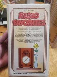 New RADIO Spirits FAVORITES Vol 2 Classic Shows 9 hrs Audio Cassette Tapes - Imagen 1 de 9