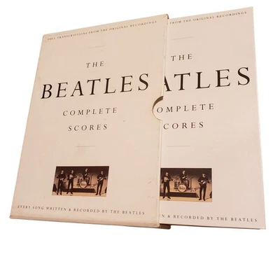 The Beatles Complete Scores Full Transcriptions Original Recordings w/Slipcase - Image 1 of 4