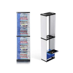 Video Game Storage Stand Tower for PS5/ PS4/ PS3/ Xbox Series S & X/Xbox one ... - Picture 1 of 8