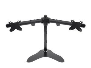 Monoprice Dual Monitor Free Standing Adjustable Desk Mount for Monitors 15~30in - Picture 1 of 6