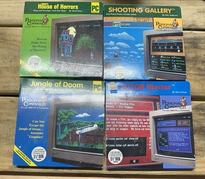 Personal Companion Vintage PC game Lot - Image 1 of 4