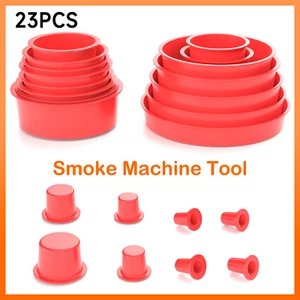 23Pcs Soft Rubber Hose Plug Set Car EVAP Smoke Machine Leak Detector Accessories - Picture 1 of 10