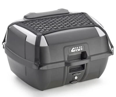 Caja superior Givi B45 B45+ con placa de montaje, respaldo y red de carga Foto 1 de 4